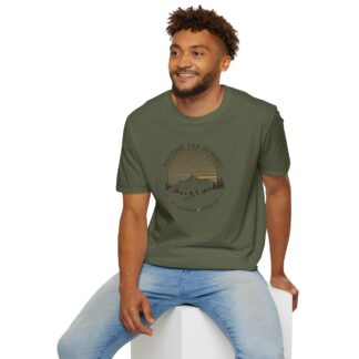 Ascend The Summit T-Shirt, Mountain Hiking Adventure Tee, Nature Trail Graphic Shirt